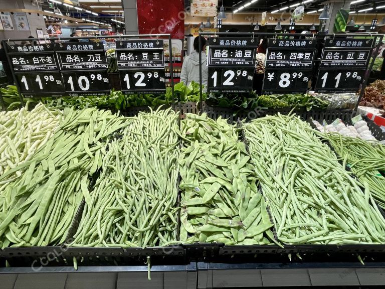 蔬菜市场，扁豆